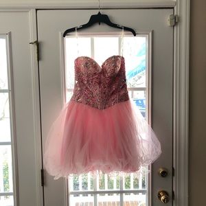 Pink Cocktail Dress